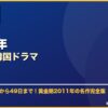 2011年おすすめ韓国ドラマ サムネイル
