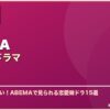 ABEMA恋愛韓国ドラマ サムネイル